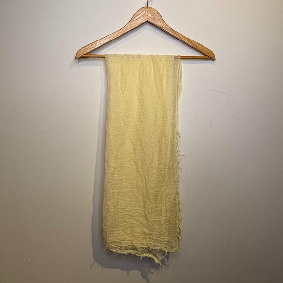 Butter Yellow Scarf - Picture 5 of 5